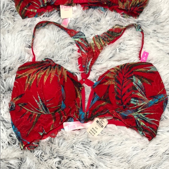 Pink Victoria secrets bra push up bra - Picture 3 of 6